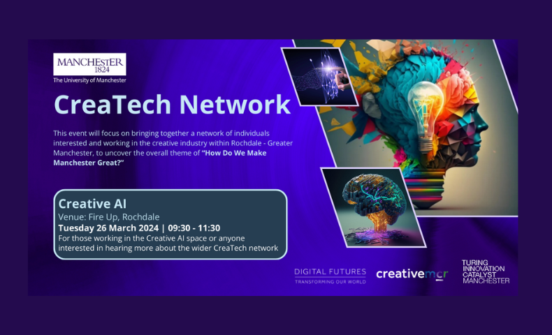 CreaTech Network / Creative AI - Tuesday 26th March 9:30am -11:30am