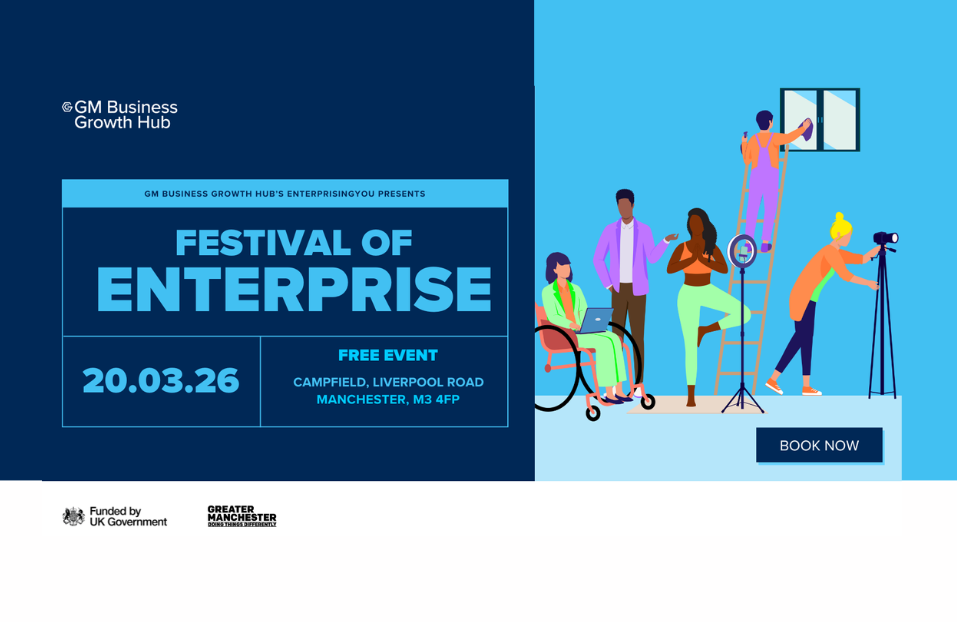 Festival of Enterprise 2026 | 20 March 2026 | Campfield, M3 4FP