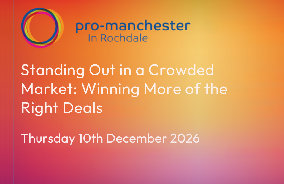 Standing Out in a Crowded Market: Winning More of the Right Deals | 10 December | 8:30am - 10am