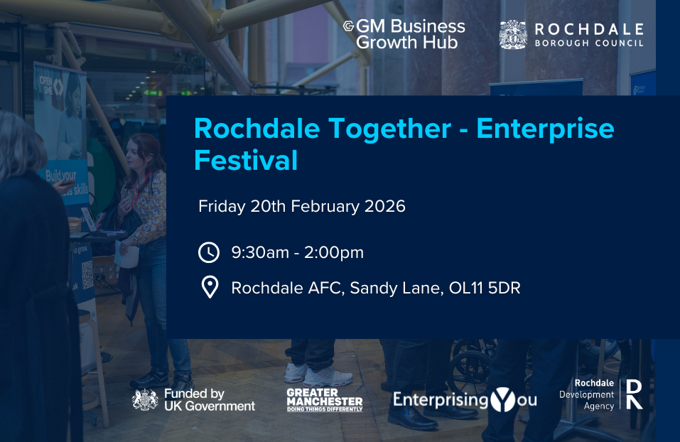 Rochdale Together - Enterprise Festival | 19 January | Rochdale AFC