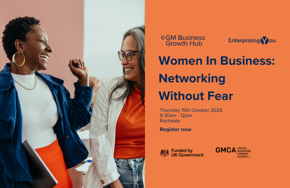 Women in Business - Networking Without Fear | 15 October | 9:30am - 12pm