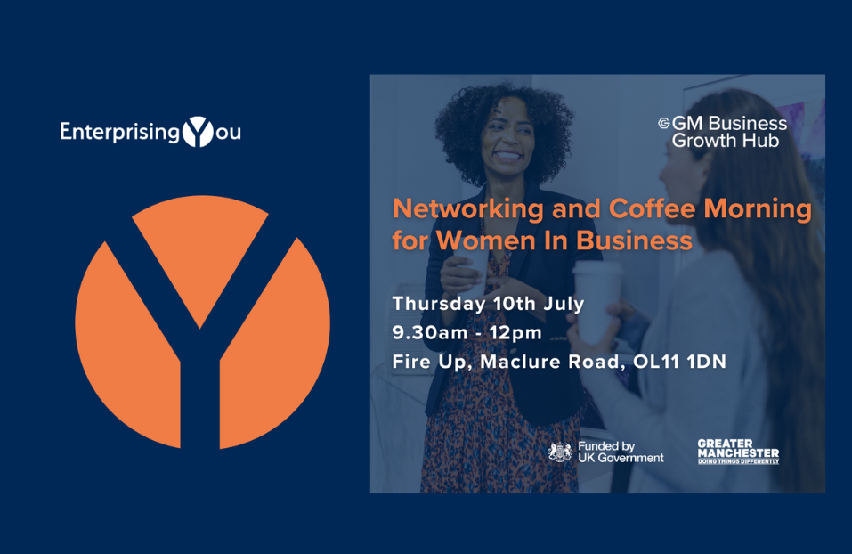 EnterprisingYou Coffee Morning for Women In Business | Thursday 10 July 9:30am - 12:00pm