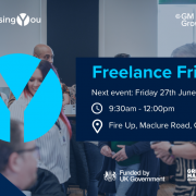 Freelancer Friday - Set Up to Scale Up - What's in-between? | Friday 27 June 9:30am - 12:00pm