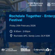 Rochdale Together - Enterprise Festival | 19 January | Rochdale AFC