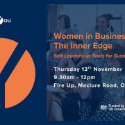 Women in Business: The Inner Edge – Self-Leadership Tools for Sustainable Success | 13 November |  9:30am–12:00pm